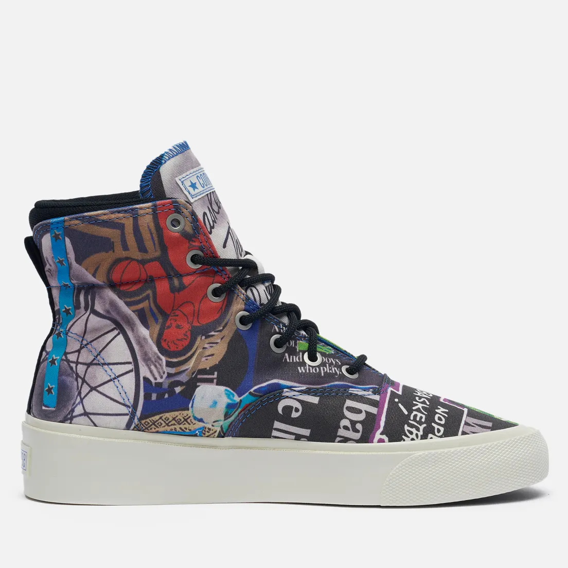 Converse Мужские кеды Skid Grip Hi Beat The World