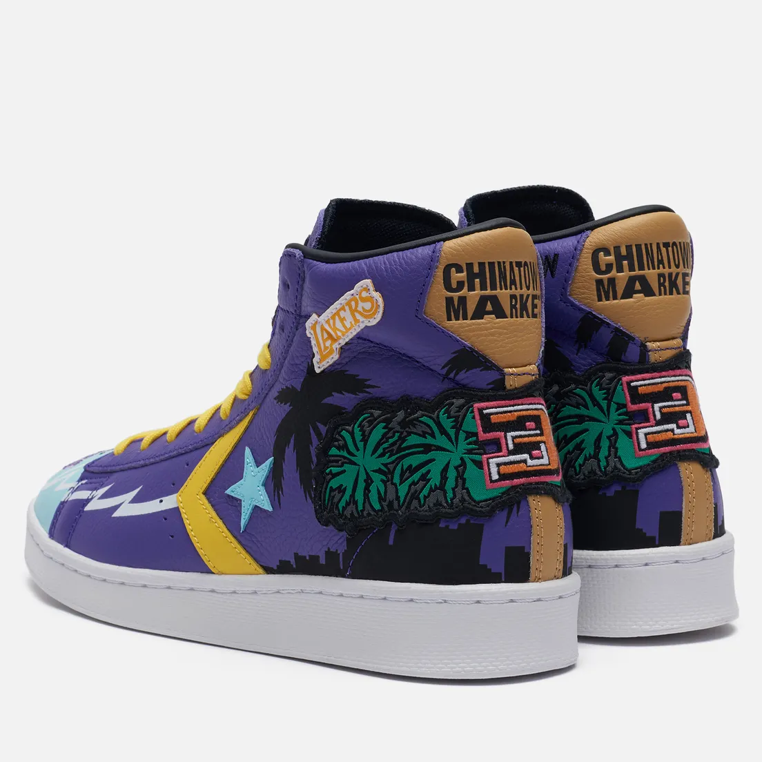 Converse Мужские кеды x Chinatown Market x NBA Pro Leather High