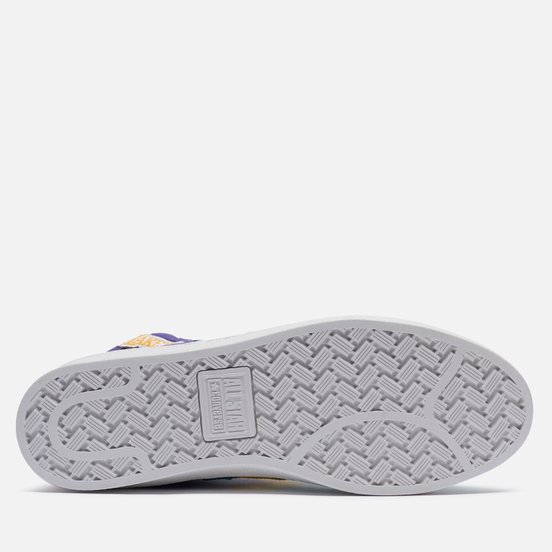 Мужские кеды Converse x Chinatown Market x NBA Pro Leather High Prism Violet/Poolside