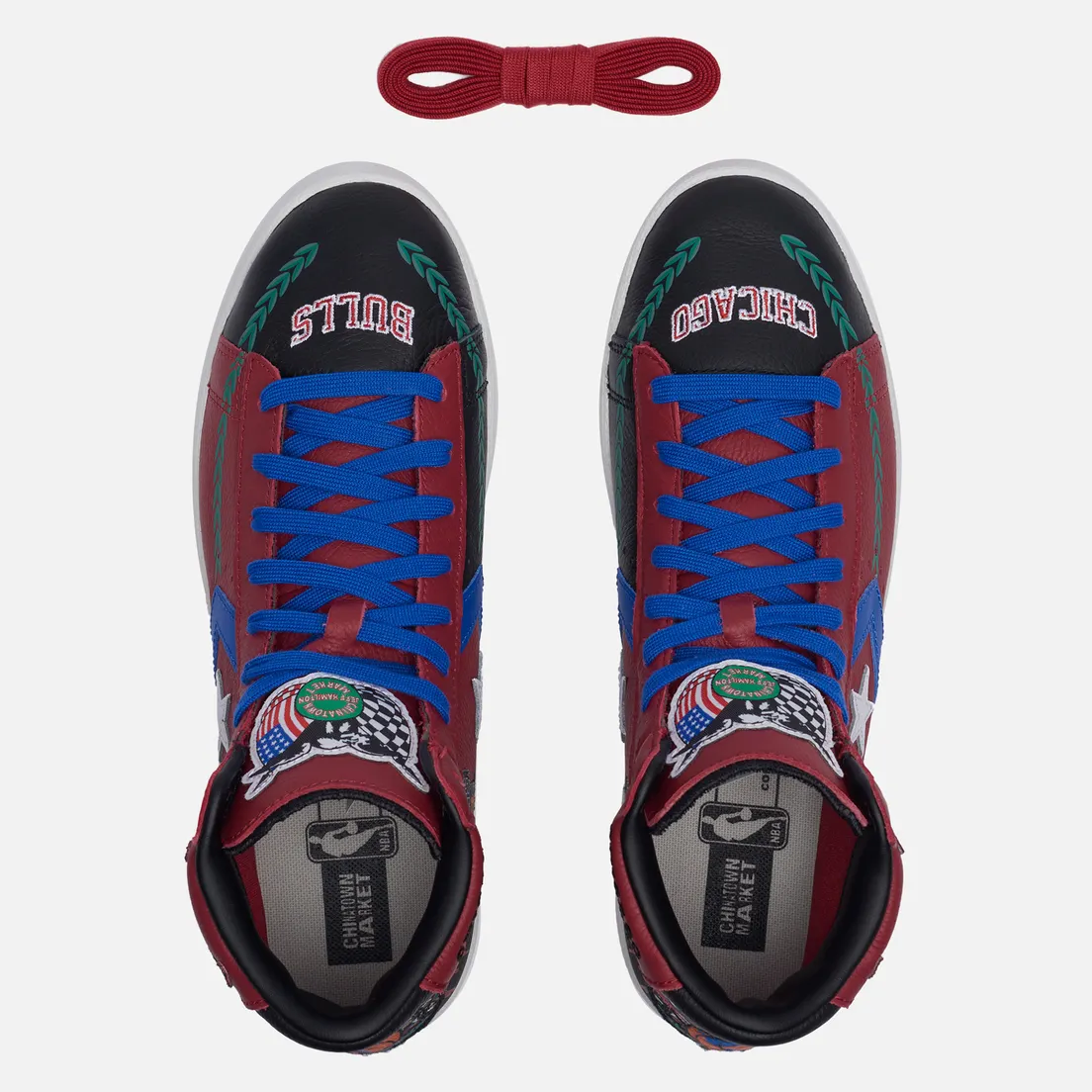 Converse Мужские кеды x Chinatown Market x NBA Pro Leather High
