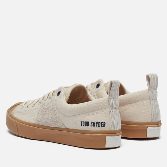 Мужские кеды Converse x Todd Snyder Jack Purcell Low Egret/Egret/Gum
