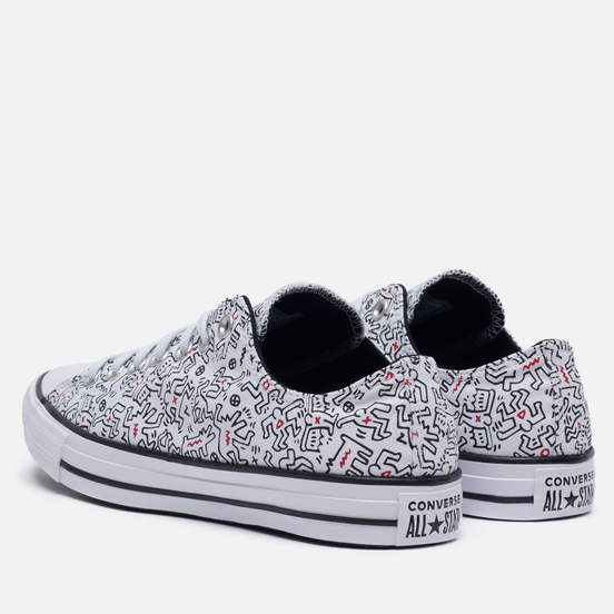 Кеды Converse x Keith Haring Chuck Taylor All Star Low White/Black/Red