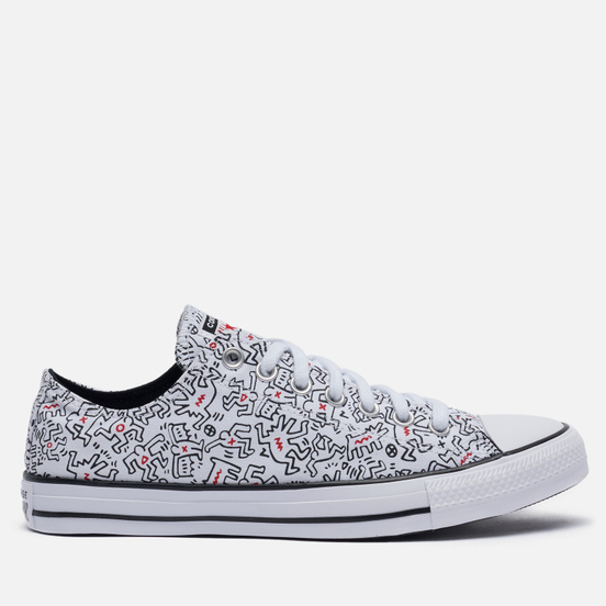 Кеды Converse x Keith Haring Chuck Taylor All Star Low White/Black/Red