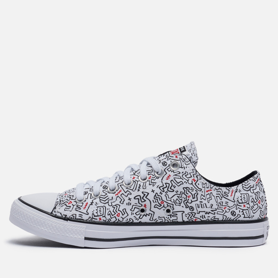Кеды Converse x Keith Haring Chuck Taylor All Star Low White/Black/Red