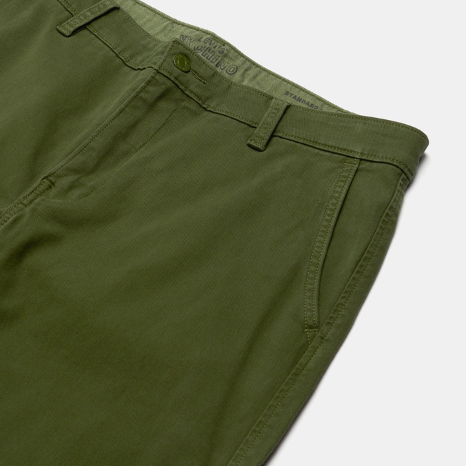 Мужские брюки Levi's, цвет оливковый, размер 32/32 17196-0056 XX Chino Standard Taper Fit - фото 2