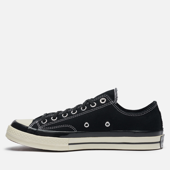 Кеды Converse x Fragment Design x Moncler Chuck 70 Low Black/Black/Egret