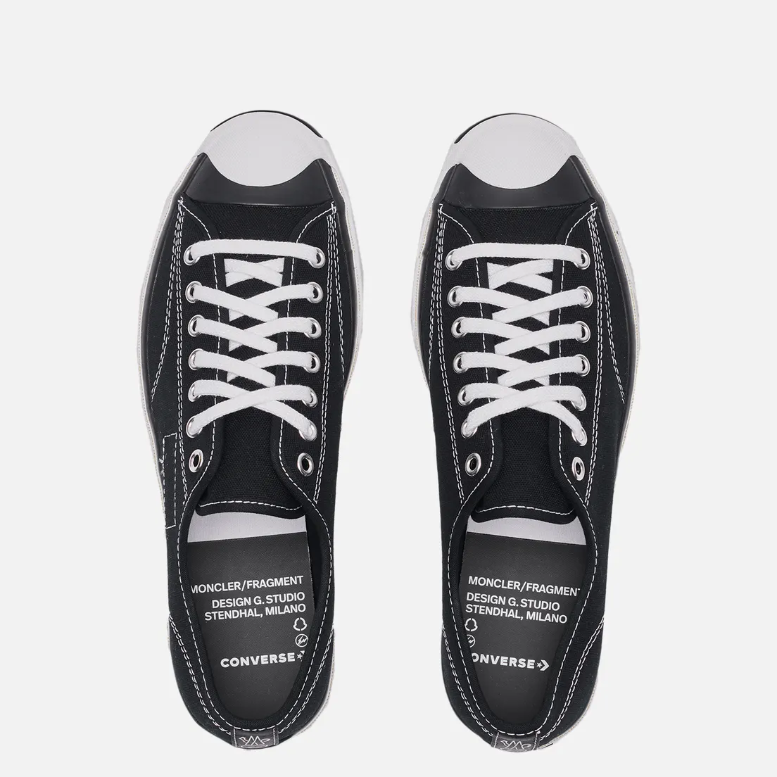 Converse Кеды x Fragment Design x Moncler Jack Purcell Low