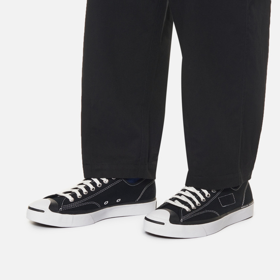 Кеды Converse x Fragment Design x Moncler Jack Purcell Low Black/Black/Egret