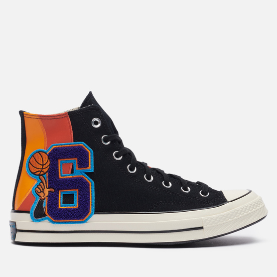 Мужские кеды Converse x Space Jam A New Legacy Chuck 70 Hi Black/Mantra Orange/Multi
