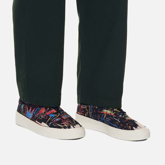 Кеды Converse x Basquiat Skid Grip Low Black/Multi/Egret
