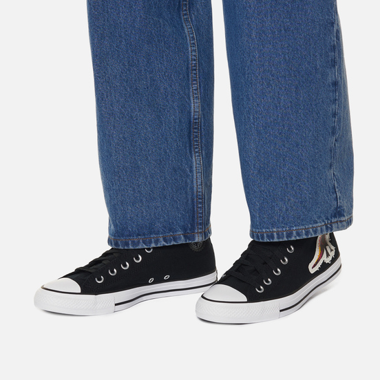 Кеды Converse x Basquiat Chuck Taylor All Star Black/White/Yellow
