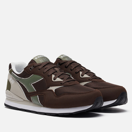 фото Мужские кроссовки diadora n.92, цвет коричневый, размер 40.5 eu