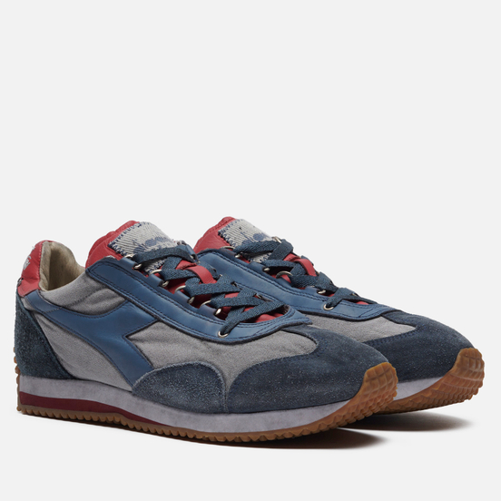 Diadora Heritage Scarpe Uomo 174736 Verde Equipe h Dirty Stone Wash Evo 40½