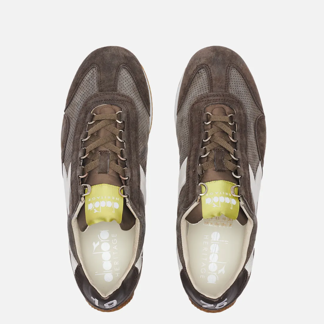 Diadora Heritage Мужские кроссовки Equipe Suede Stone Wash
