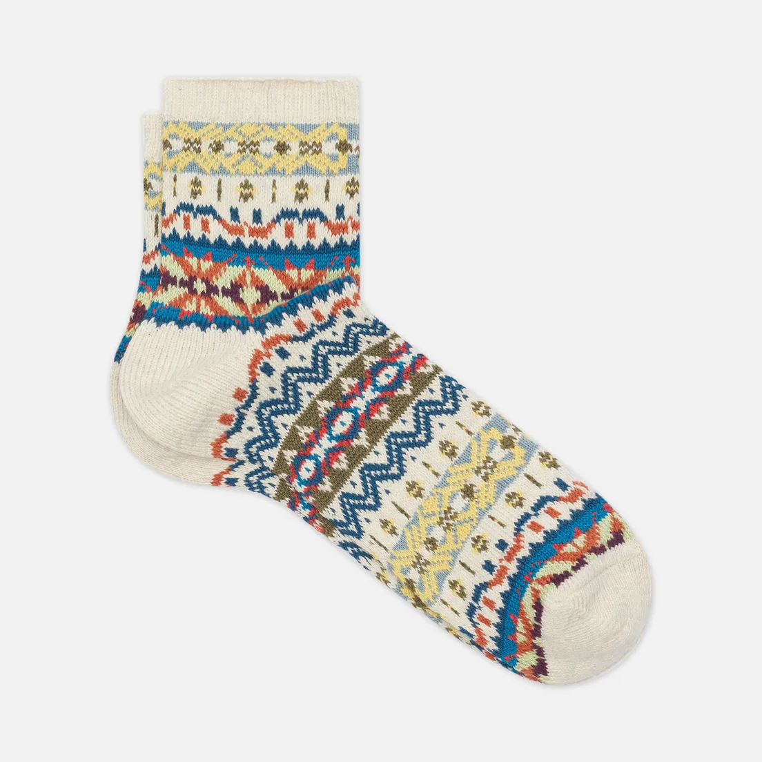 Anonymous Ism Носки Fair Isle Quarter
