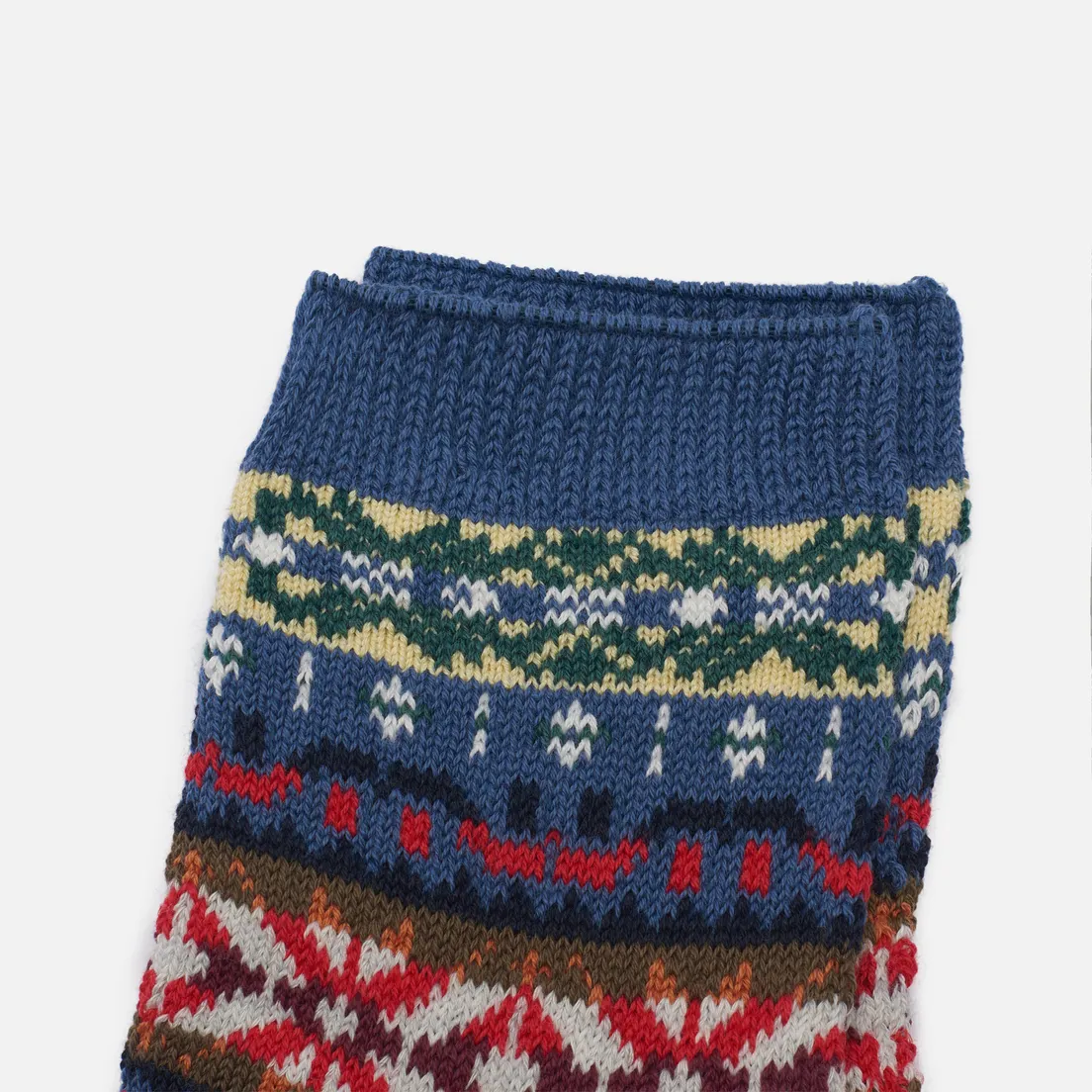 Anonymous Ism Носки Fair Isle Quarter