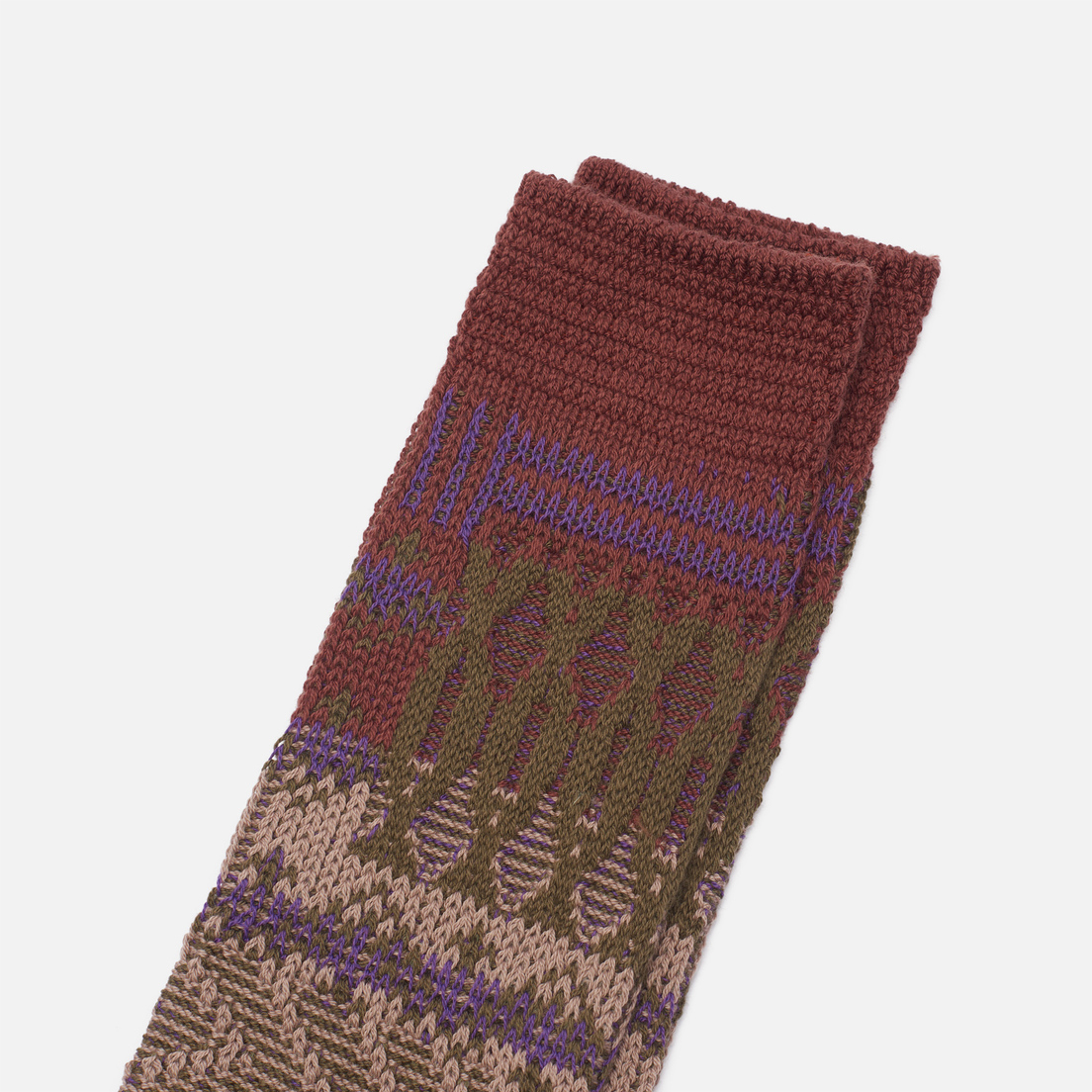 Anonymous Ism Носки Multi Links Jacquard Crew