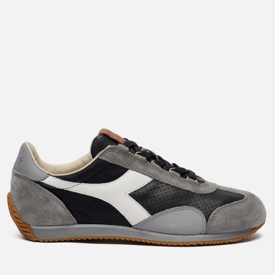Мужские кроссовки Diadora Heritage Equipe ITA Black/Charcoal Gray/White