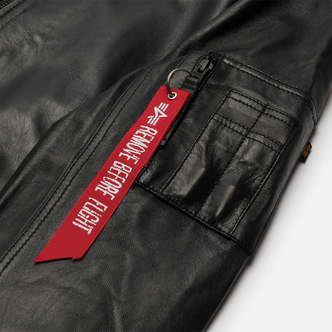 Alpha Industries Мужская куртка бомбер MA-1 Leather LW II
