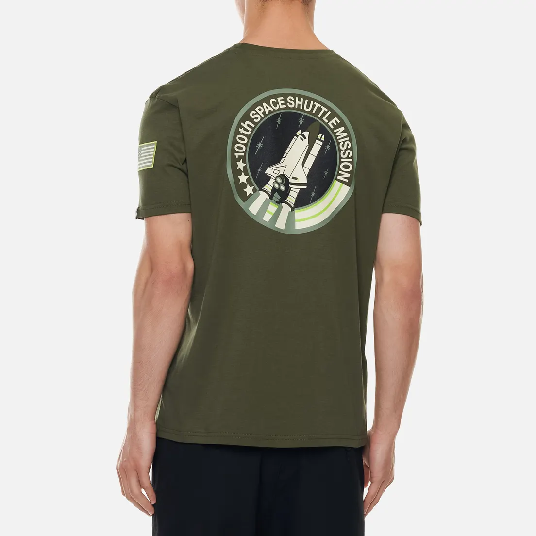 Alpha Industries Мужская футболка NASA Space Shuttle