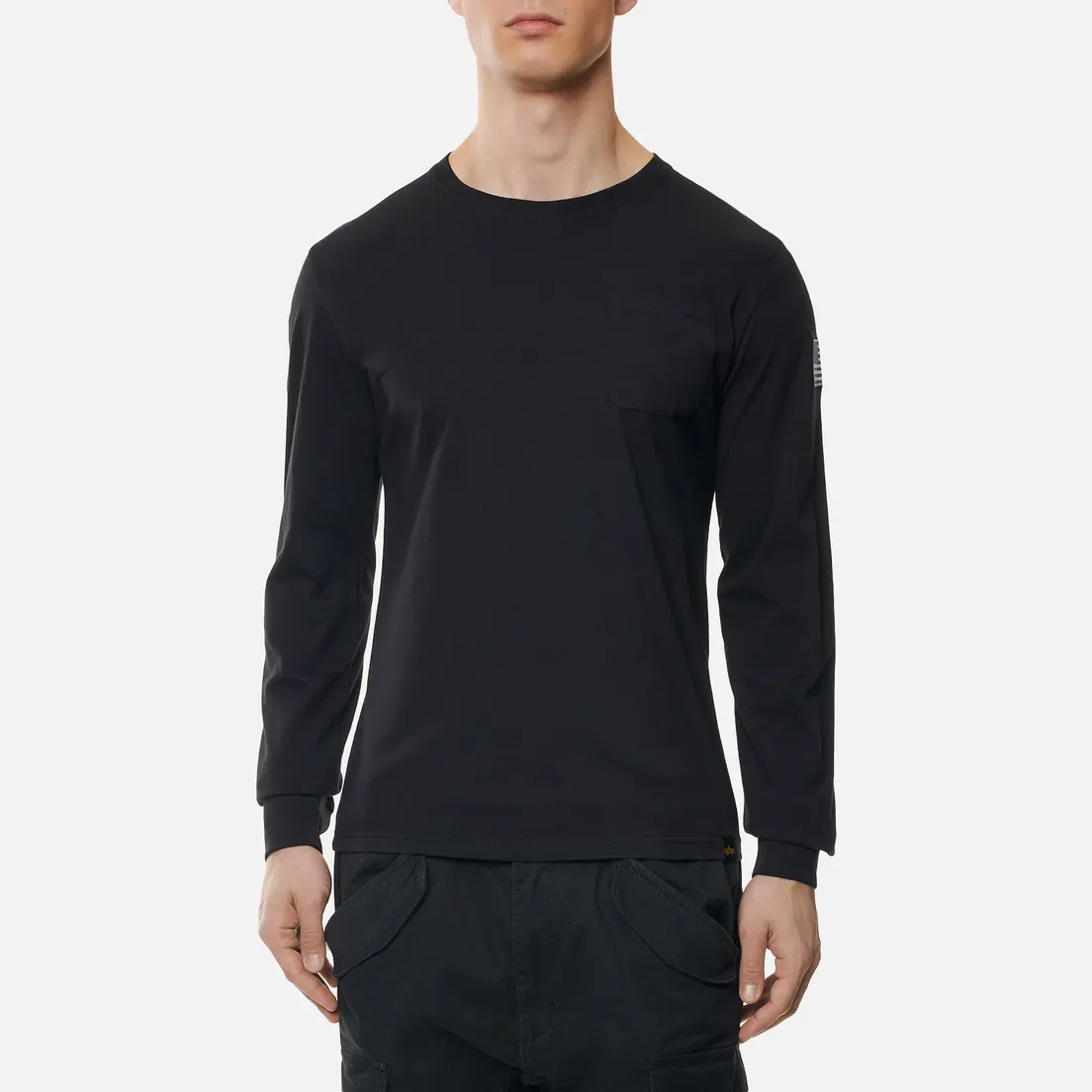 Alpha Industries Мужской лонгслив NASA LS