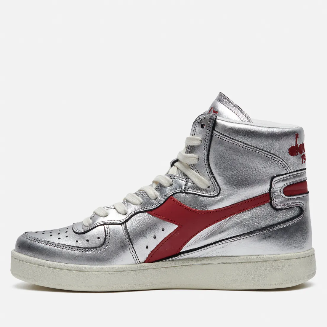 Diadora Heritage Женские кроссовки MI Basket Silver Used