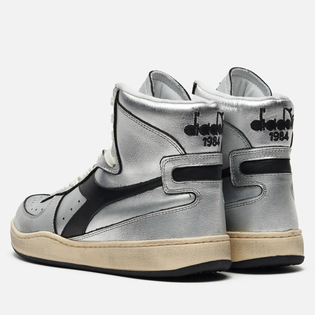 Diadora Heritage Женские кроссовки MI Basket Silver Used