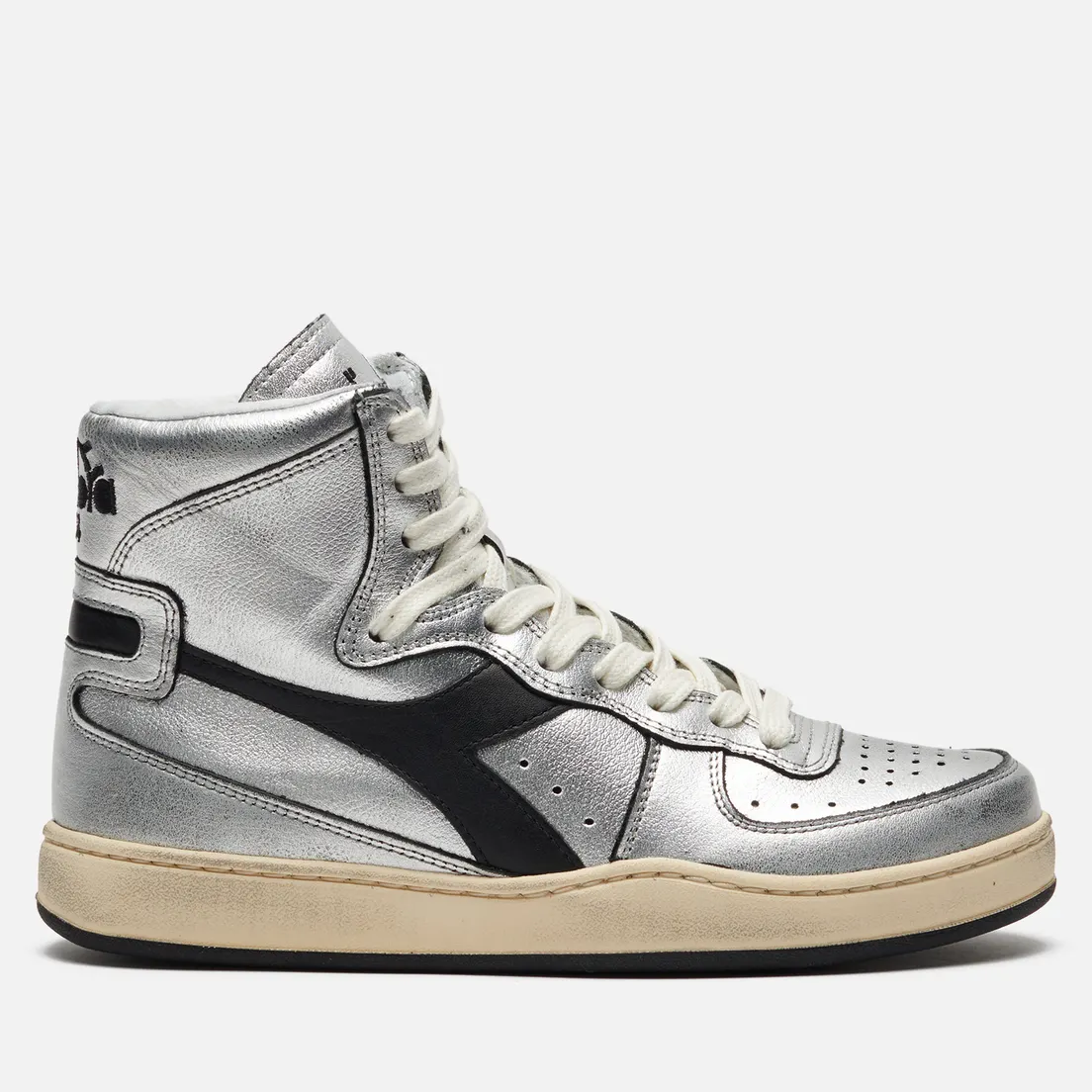 Diadora Heritage Женские кроссовки MI Basket Silver Used