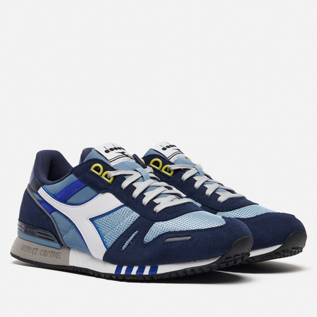 фото Мужские кроссовки diadora titan, цвет синий, размер 40.5 eu