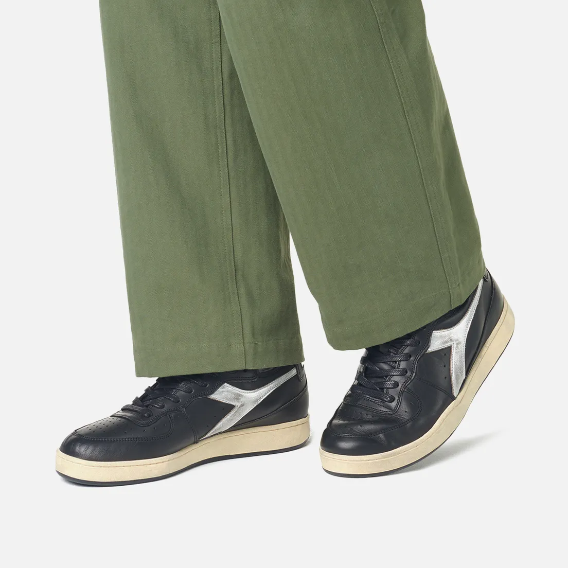 Diadora Heritage Кроссовки Mi Basket Row Cut New Moon