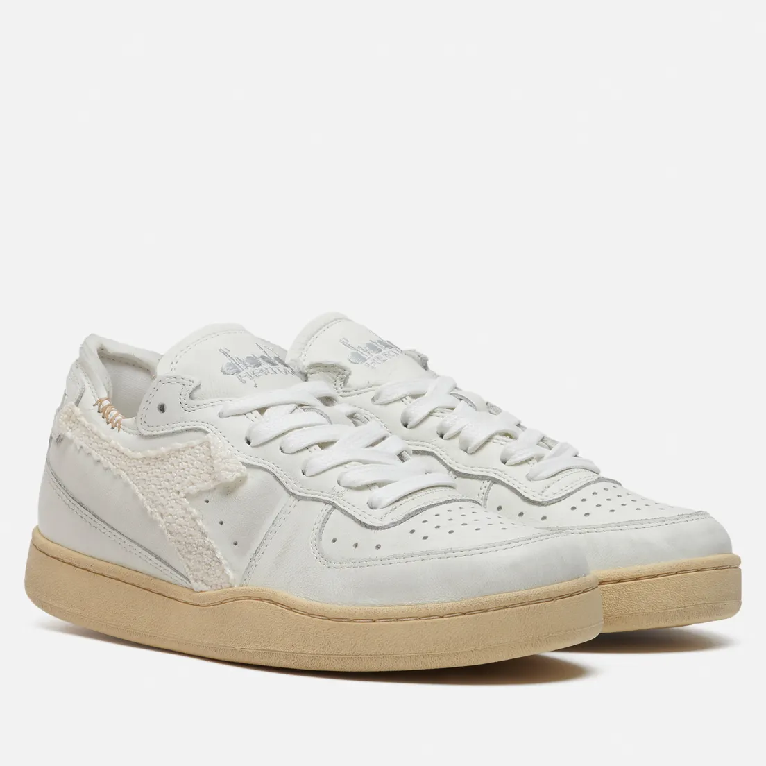Diadora Heritage Женские кроссовки Mi Basket Row Cut Crochet