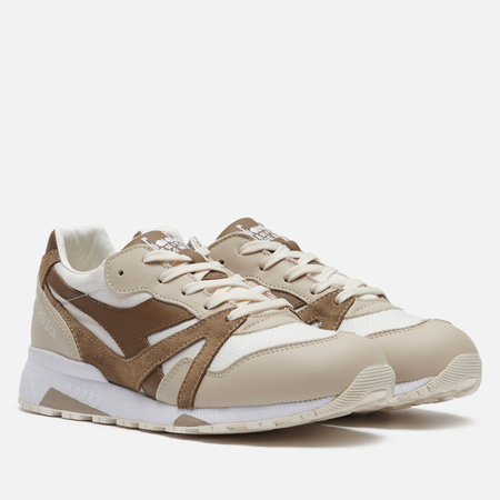 фото Мужские кроссовки diadora heritage n.9000 2030 ita, цвет бежевый, размер 40.5 eu