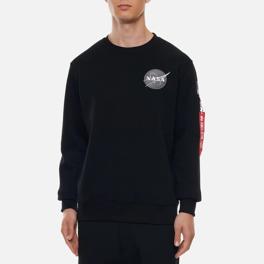 Alpha Industries Мужская толстовка NASA Space Shuttle