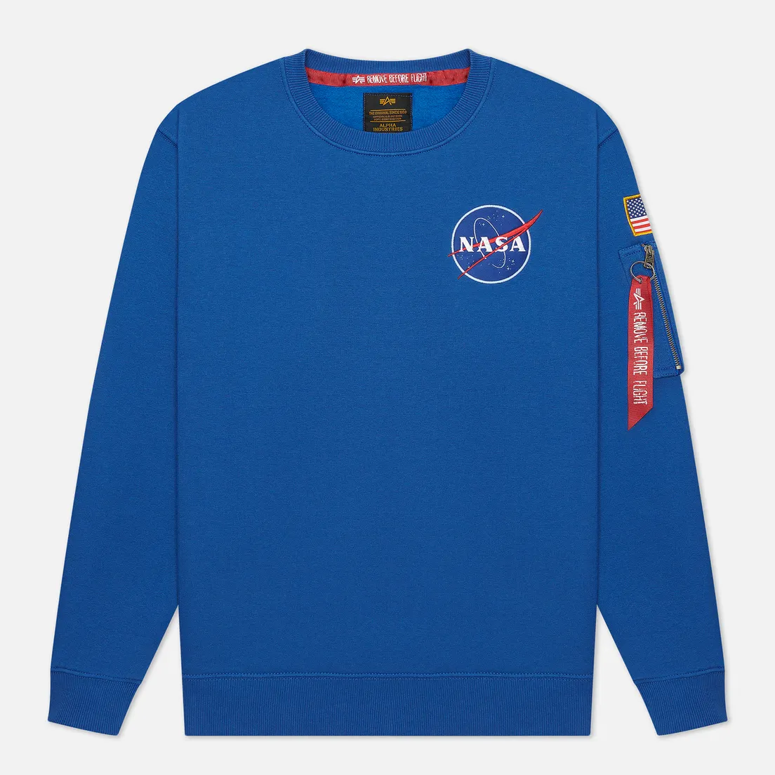 Alpha Industries Мужская толстовка NASA Space Shuttle