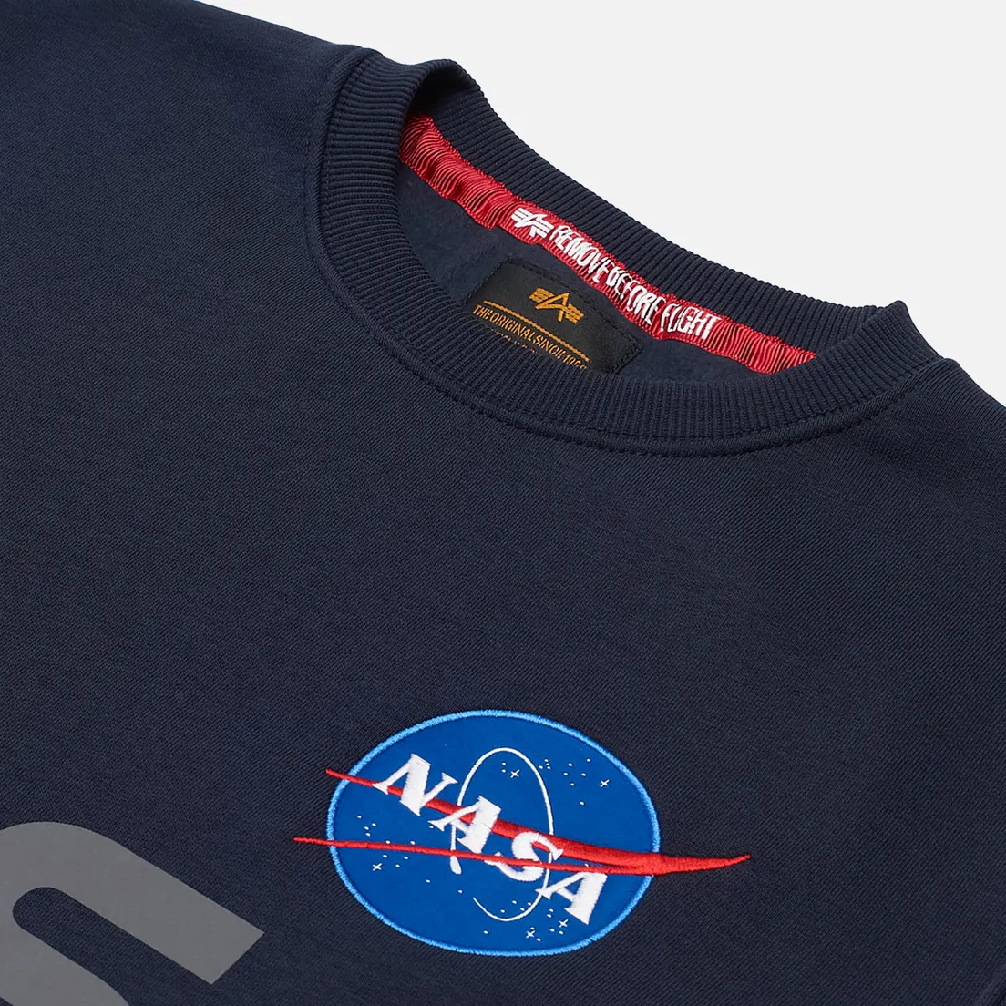 Alpha Industries Мужская толстовка NASA Reflective