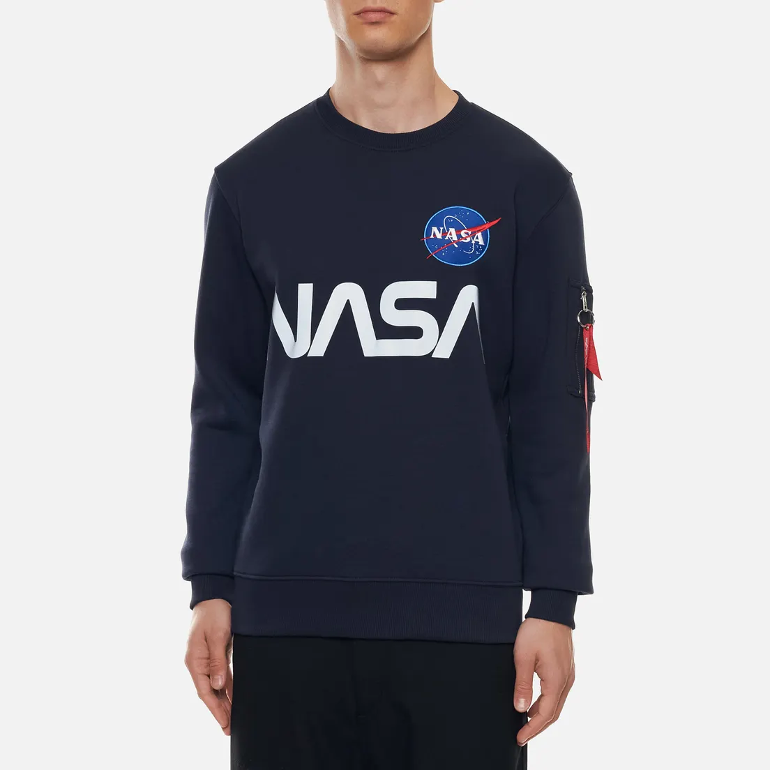 Alpha Industries Мужская толстовка NASA Reflective