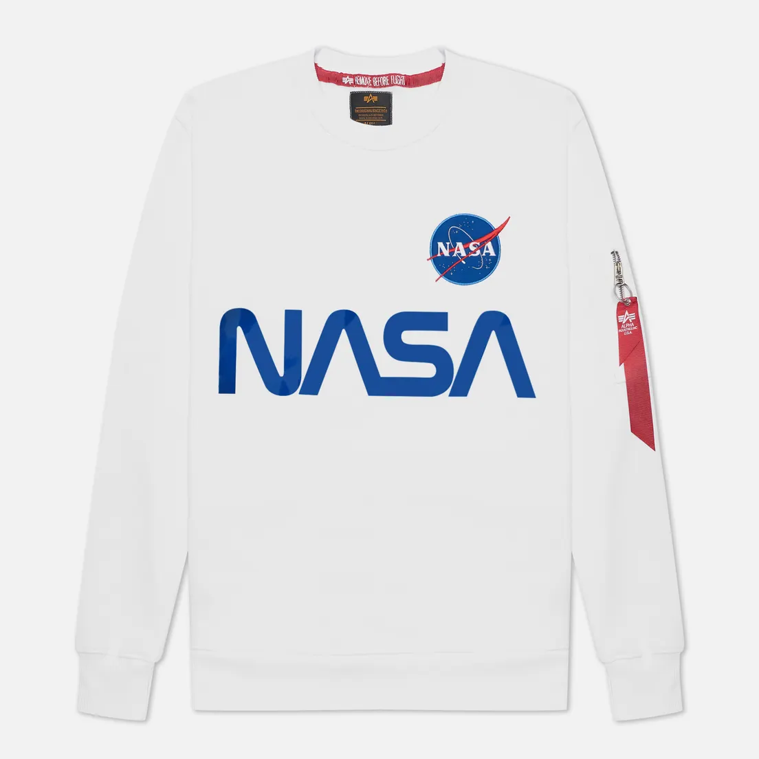 Alpha Industries Мужская толстовка NASA Reflective
