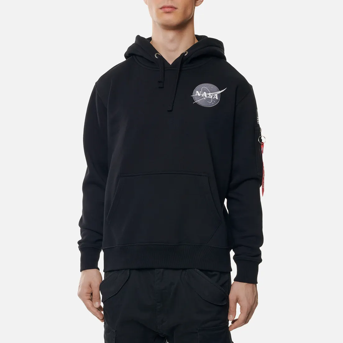 Alpha Industries Мужская толстовка NASA Space Shuttle Hoody