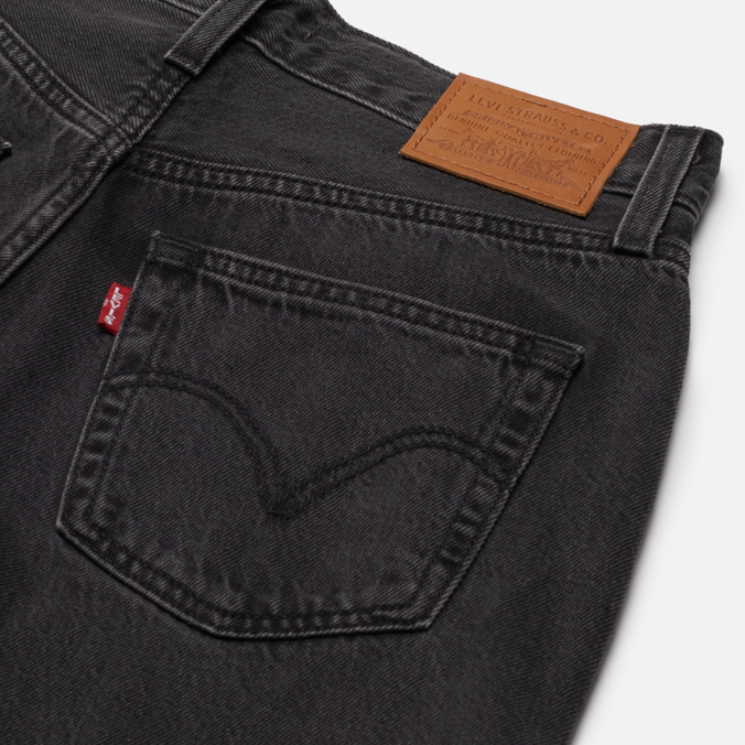 Женские джинсы Levi's, цвет чёрный, размер 28/29 17847-0005 High Loose Taper - фото 3