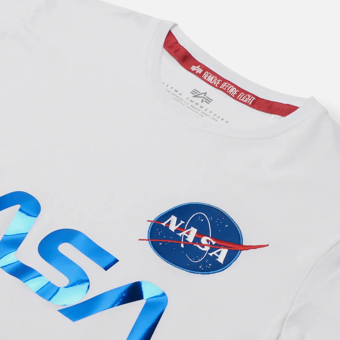 Alpha Industries Мужская футболка NASA Reflective