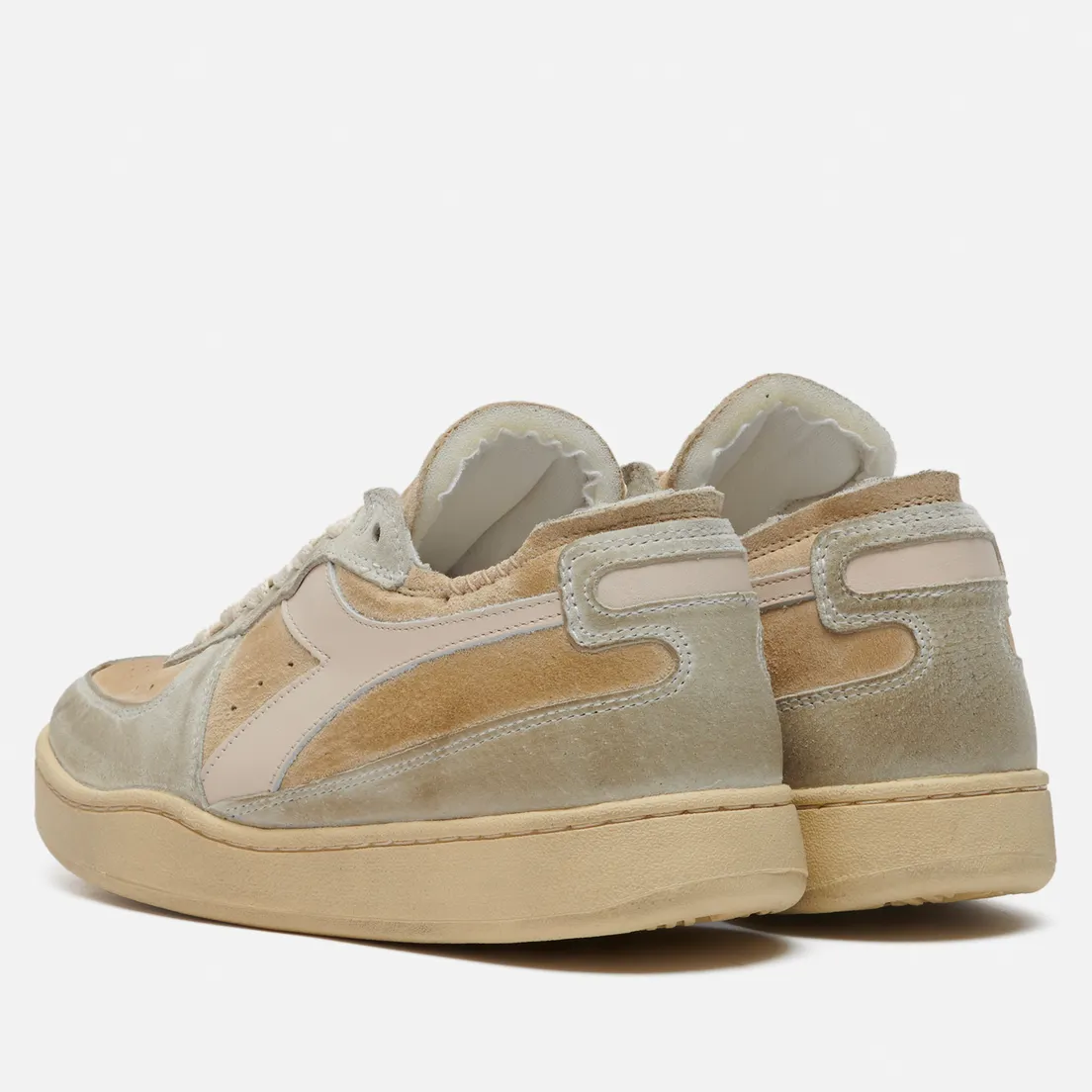 Diadora Heritage Женские кроссовки MI Basket Row Cut Pigskin Used