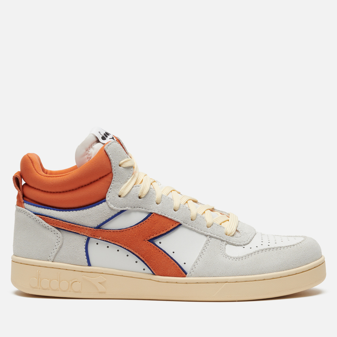 Diadora Magic Basket Demi Cut Suede Leather 45 EU