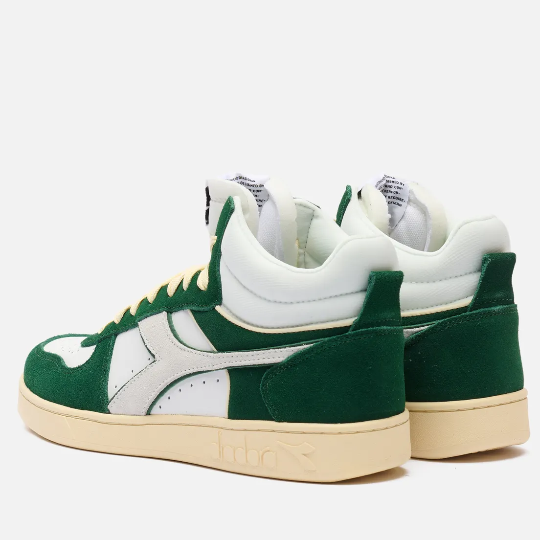 Diadora Мужские кроссовки Magic Basket Demi Cut Suede Leather