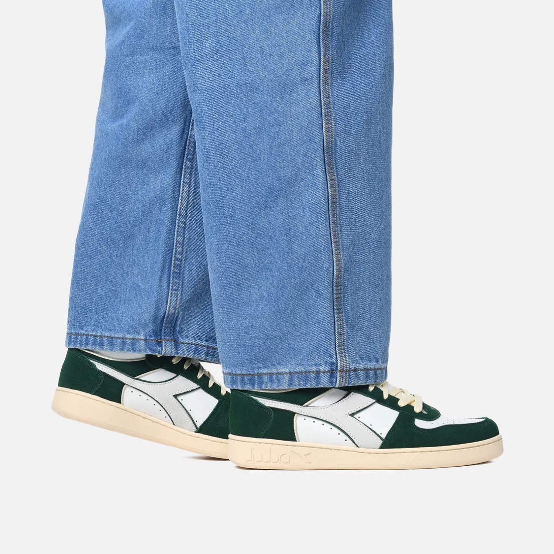 Diadora Мужские кроссовки Magic Basket Demi Cut Suede Leather