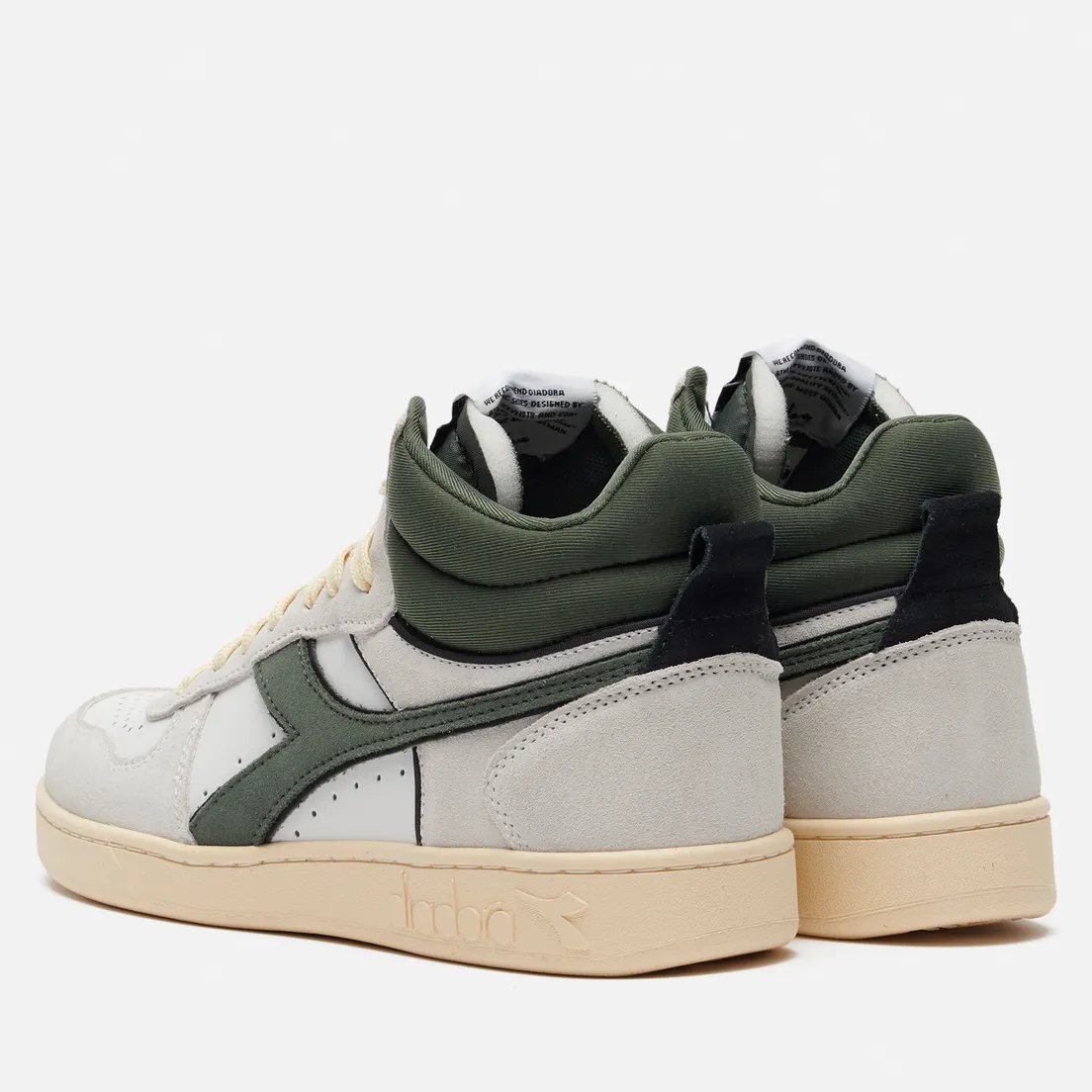 Diadora Мужские кроссовки Magic Basket Demi Cut Suede Leather