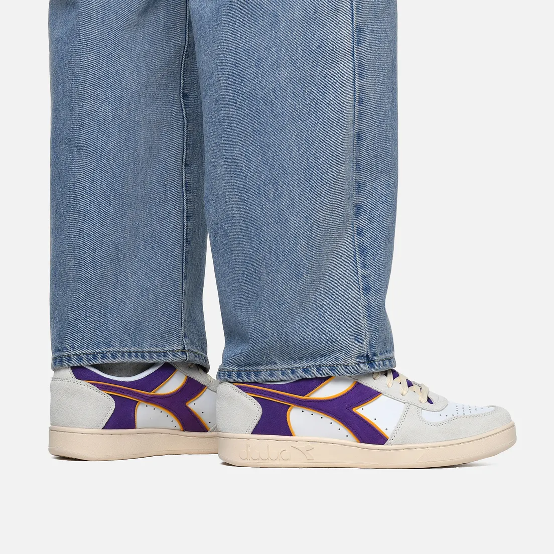 Diadora Кроссовки Magic Basket Low Suede Leather