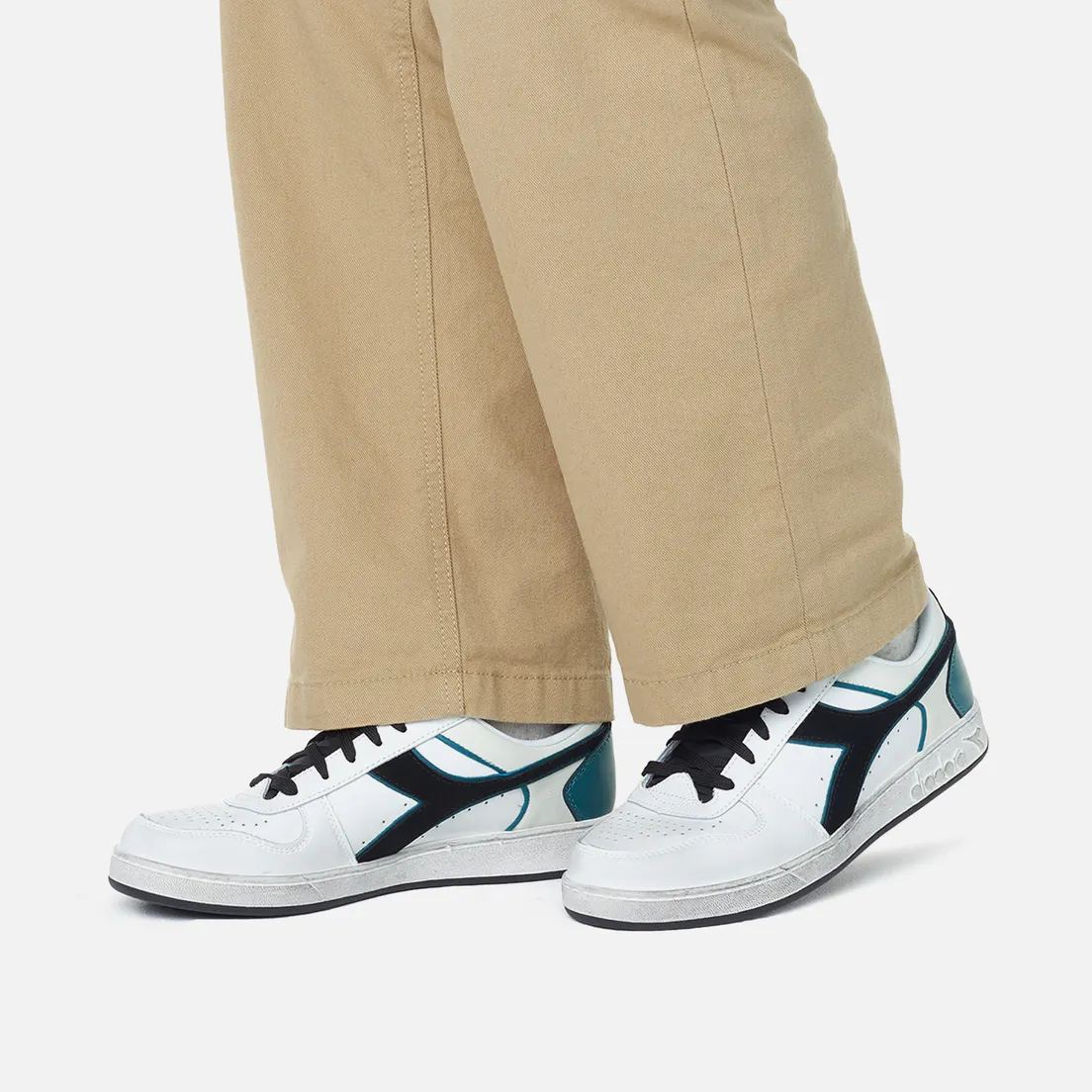 Diadora Мужские кроссовки Magic Basket Low Icona Leather