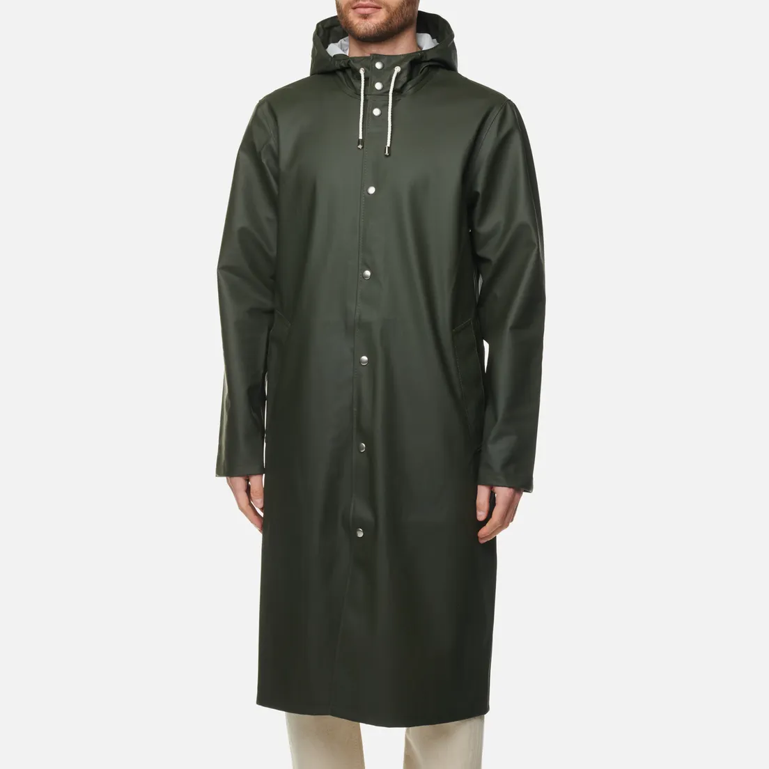 Stutterheim Мужская куртка дождевик Stockholm Long