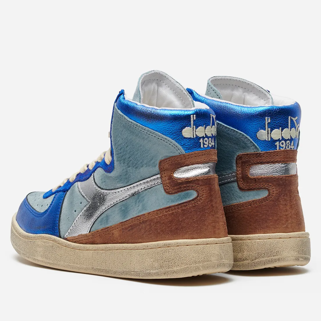 Diadora Heritage Женские кроссовки Mi Basket Metal Pigskin Used