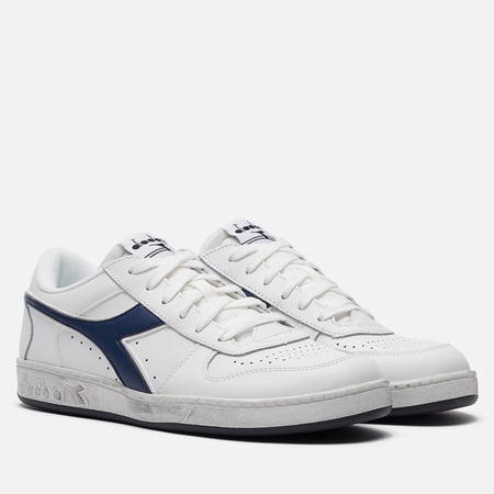 фото Кроссовки diadora magic basket low icona, цвет белый, размер 37 eu